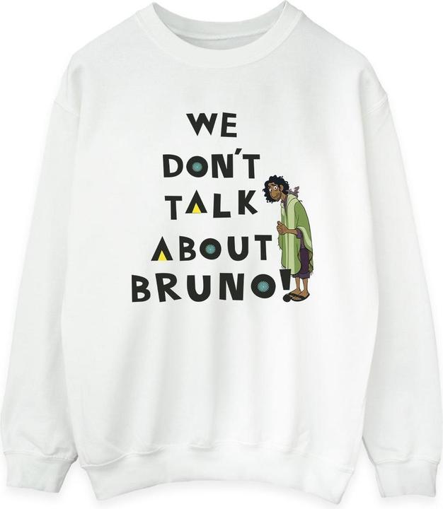 Actual product image Disney Womens/Ladies Encanto We Dont Talk About Bruno Boy Sweatshirt (XL)