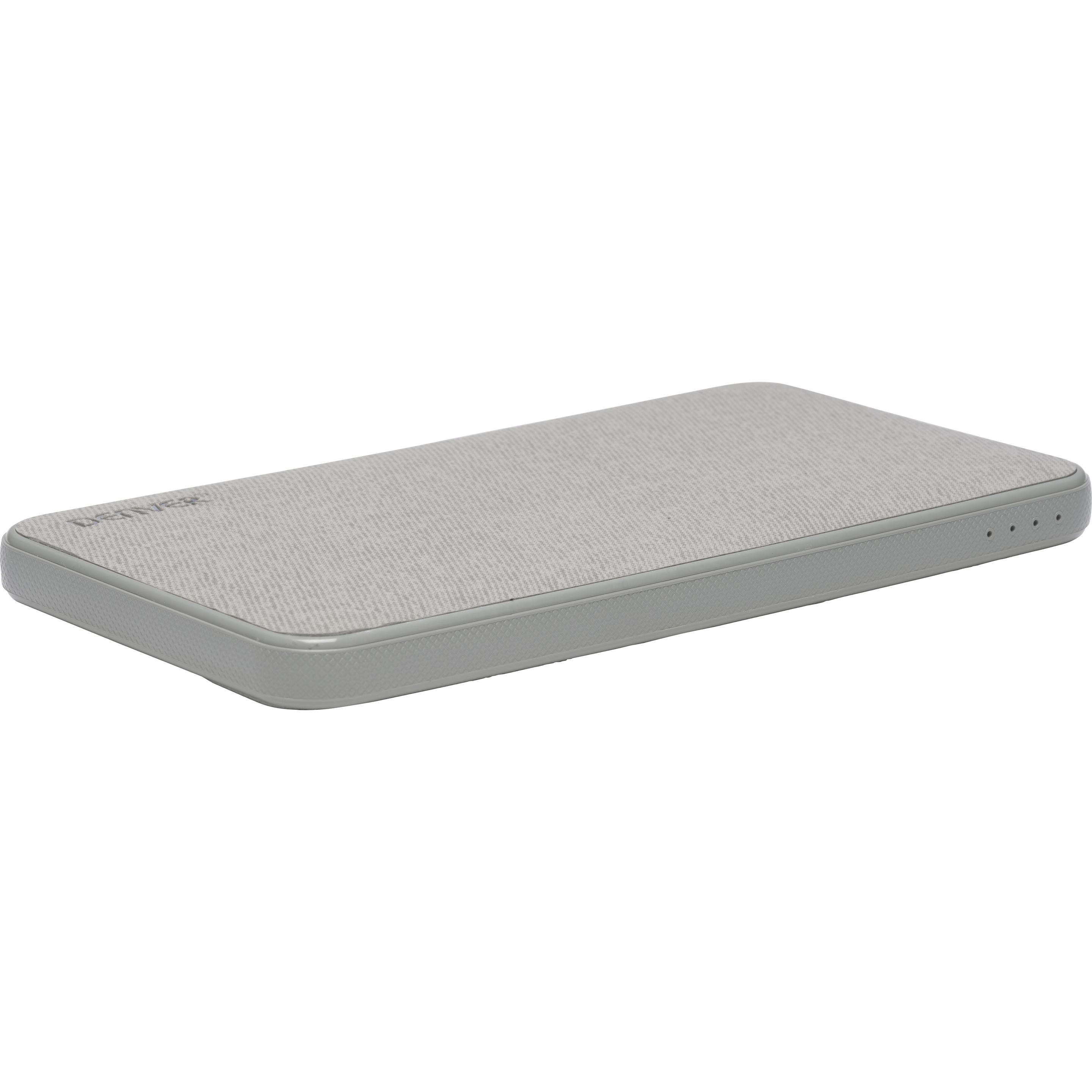Thumbnail - Denver PBS-5004 (5000mAh) (5000 mAh, 18.50 Wh), Powerbank, Grau