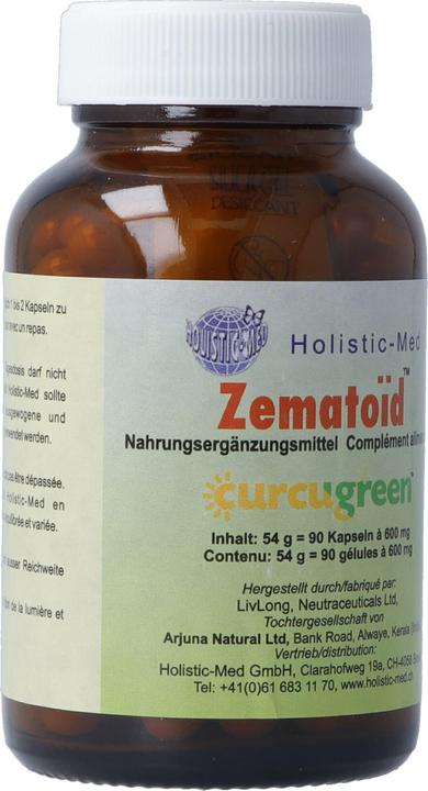 Produktbild Holistic Med Zematoïd Kaps Ds 90 Stk (90 Stück, Kapseln)