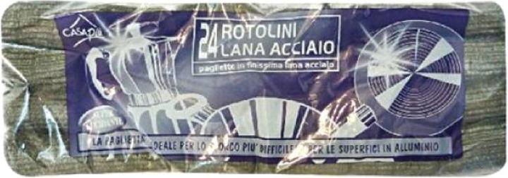 Actual product image Casapiù Steel wool (24 pcs.)