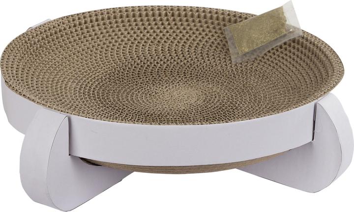 Kerbl Kratzbett (10 cm, Weiss)