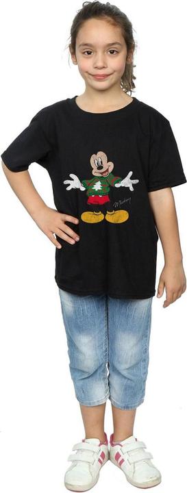 Produktbild Disney Mickey Mouse Christmas Jumper TShirt Mädchen (128)