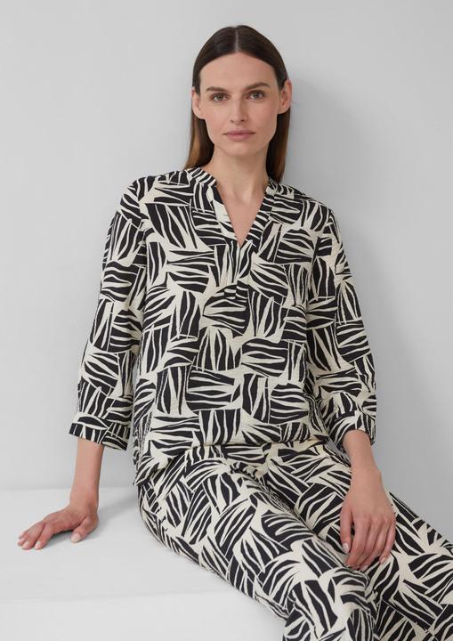 Immagine prodotto s.Oliver Bluse Bluse aus strukturiertem Viskosemix mit All-over-Print (48)