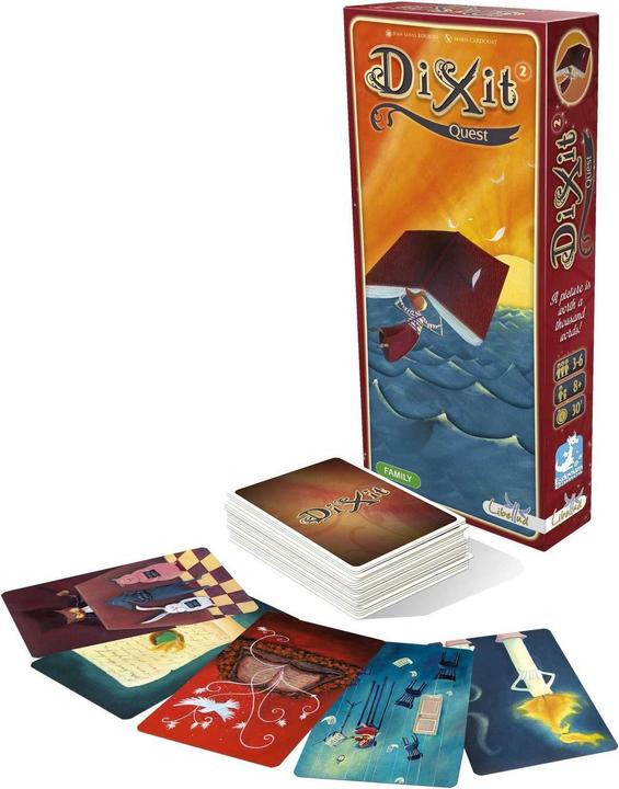Produktbild Asmodée Dixit 2: Quest (Nordic + EN) (Englisch)