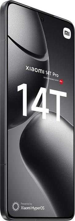 Productafbeelding Xiaomi 14T Pro 12GB/512GB (512 GB, Titanium Zwart, 6.67", Dubbele SIM, 5G)