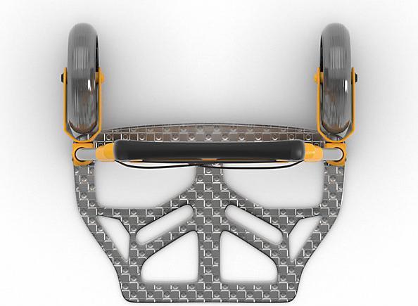 Produktbild eurokraft basic Profi-Aluminium-Sackkarre, klappbar (125 kg)