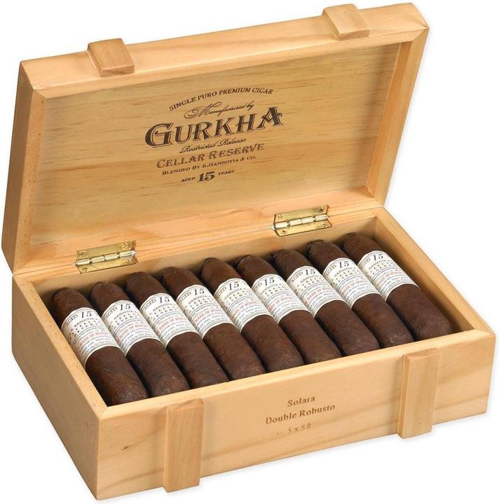 Image du produit Gurkha Cigars Gurkha Cellar Reserve 15 Years Solara (double Robusto) (Robusto)