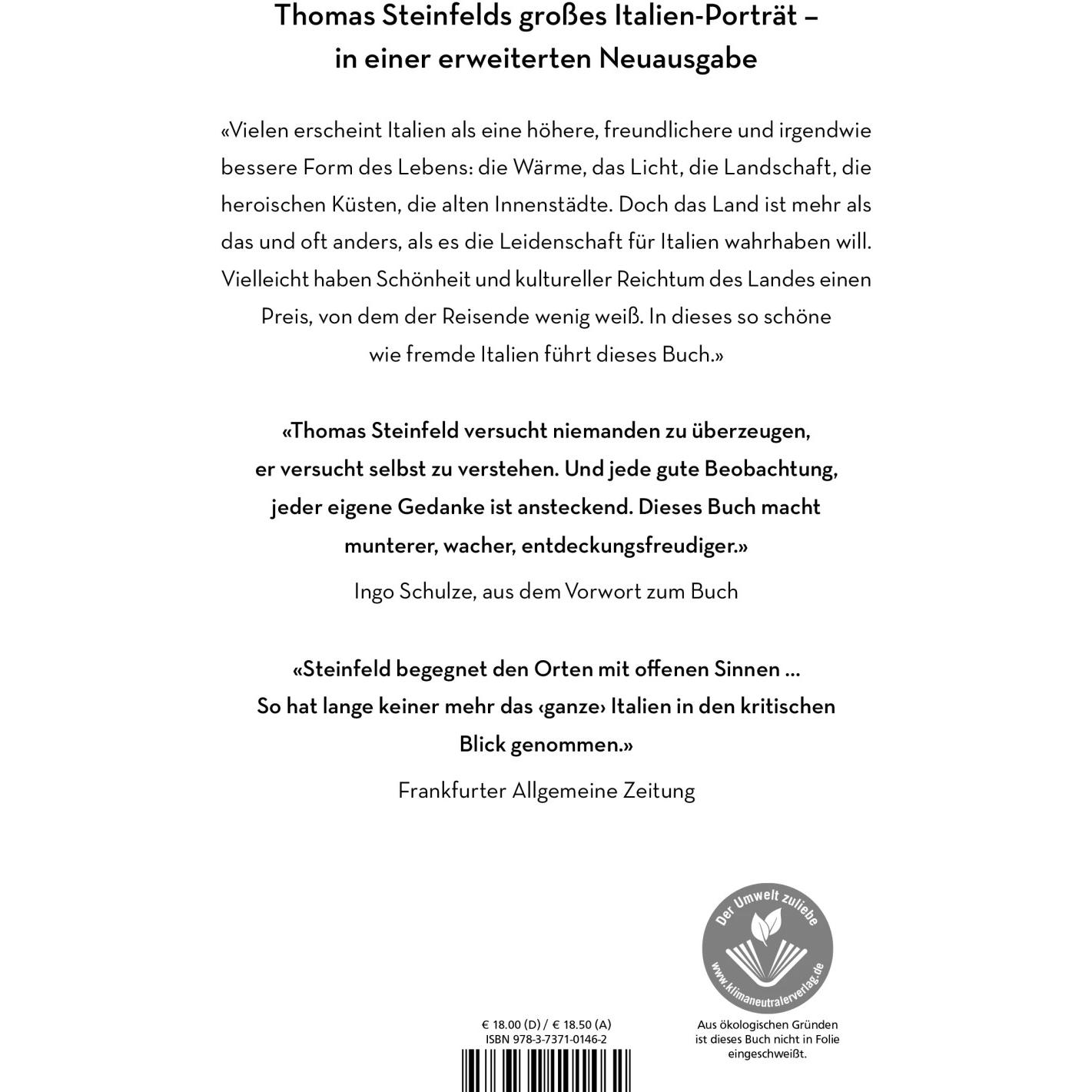 Thumbnail - Italien, Ratgeber von Thomas Steinfeld