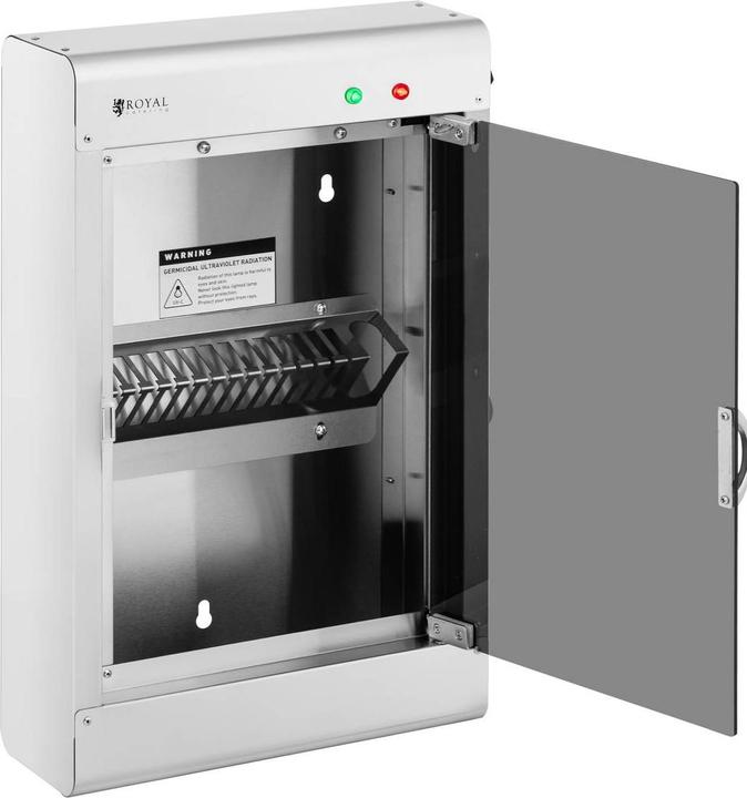 Produktbild Royal Catering Messersterilisator UV Sterilisator Sterilisationsgerät Edelstahl Timer 14 Messer