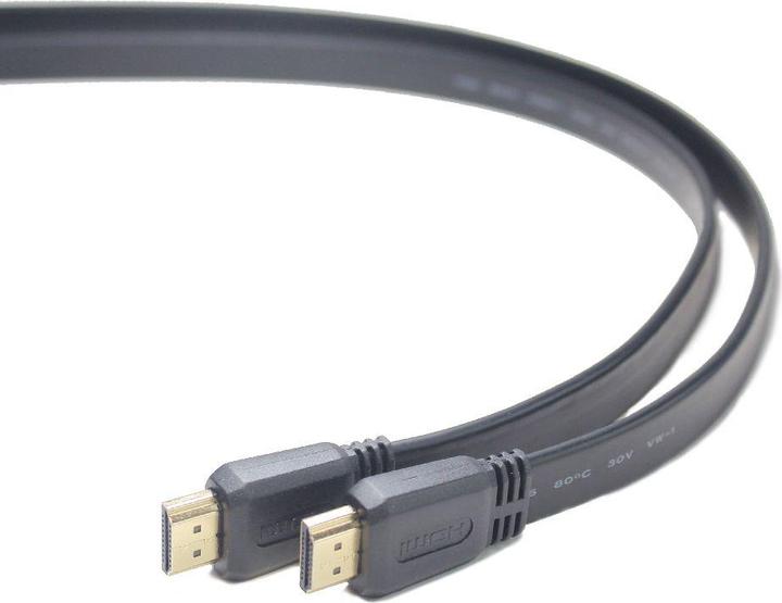 Actual product image Gembird CC-HDMI4F-1M HDMI Cable HDMI Type A (Standard) (1 m, HDMI, 2.0)