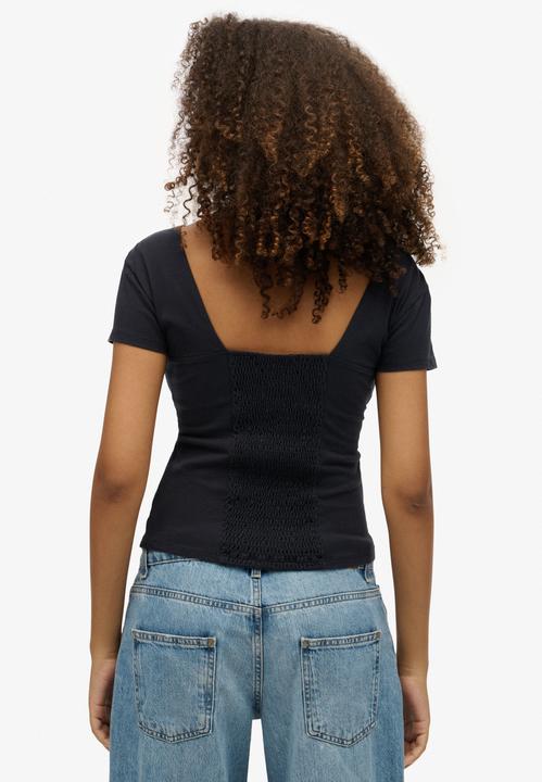 Immagine prodotto Superdry T-shirt corsetto con maniche per donna (S)