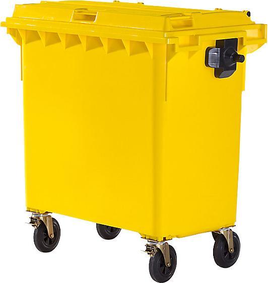 Produktbild kaiserkraft Kunststoff-Grossmüllbehälter, nach DIN EN 840 (770 l)