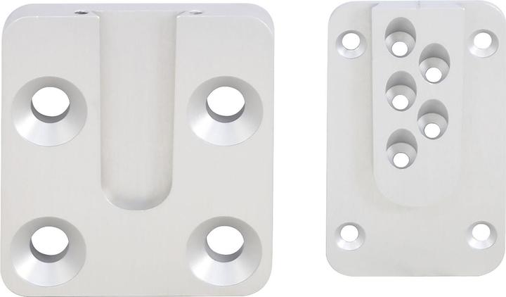 Actual product image Pitzl HVP concrete connection 90x100x18 anodised aluminium (1 pcs.)