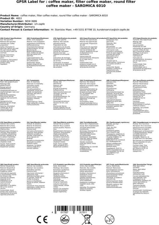 Produktbild Saro Saromica 6010