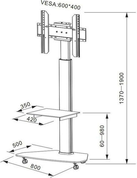 Produktbild Audioraq Home (40 kg, 42" - 70")