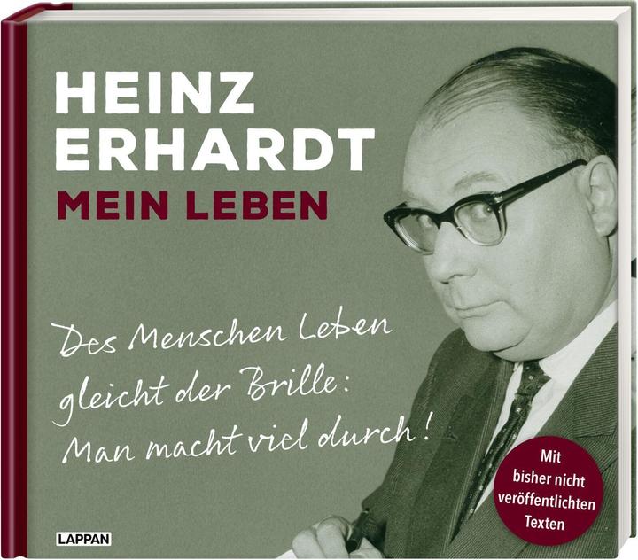 Actual product image Heinz Erhardt – Mein Leben (German, Heinz Erhardt, Marita Malicke, Verena Haacker, 2022)