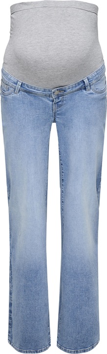Only Maternity OLMWAUW Mittlere Taille Weiter Beinschnitt Jeans Jeans mit weitem Bein (34)