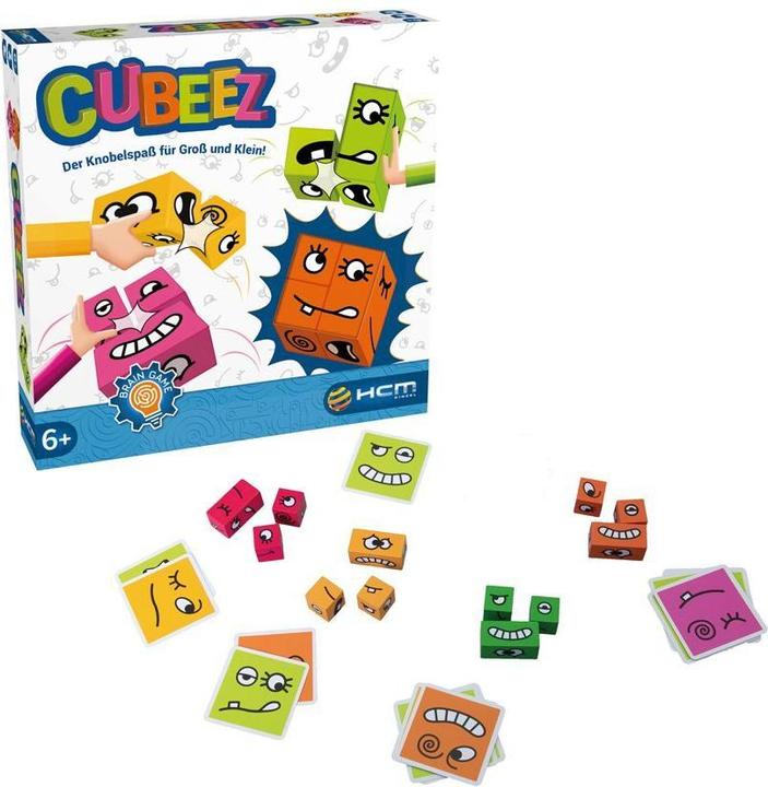 Actual product image HCM Kinzel HCM55171 - Cubeez - Board game, 2-4 players, ages 6+ (DE edition) (German, French, Italian, English)