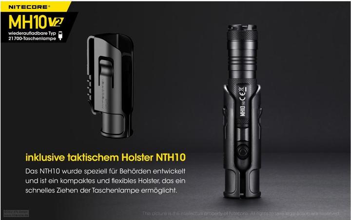 Immagine prodotto Nitecore MH10 V2 - 1200 lumen (14.70 cm, 1200 lm)