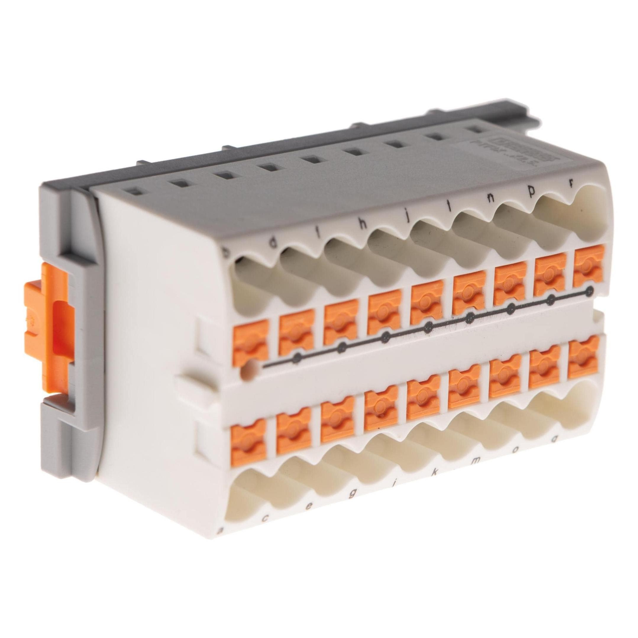 Phoenix Contact Verdeelblok Klem (Verdeler), Elektronica benodigdheden + Behuizing, Wit