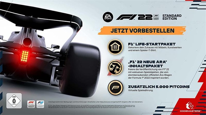 Produktbild EA Games F1 22 (Xbox One X, Xbox One S, Multilingual)