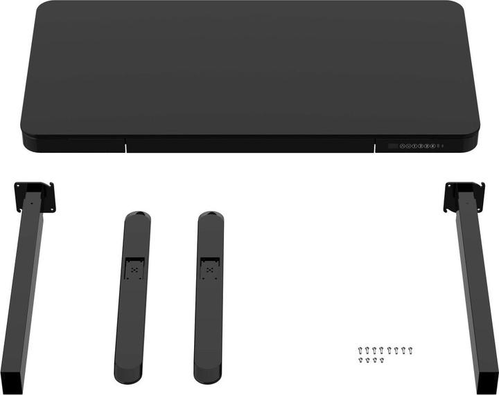 Immagine prodotto Activejet Schreibtisch mit elektrischer Höhenverstellung 140x70 ET119W-C schwarz