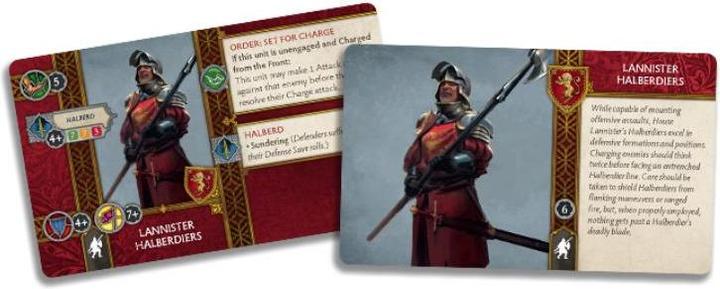 Image du produit Cmon CMN0077 - A Song of Ice & Fire - Lannister Halberdiers, à partir de 14 ans (DE Expansion) (Allemand)