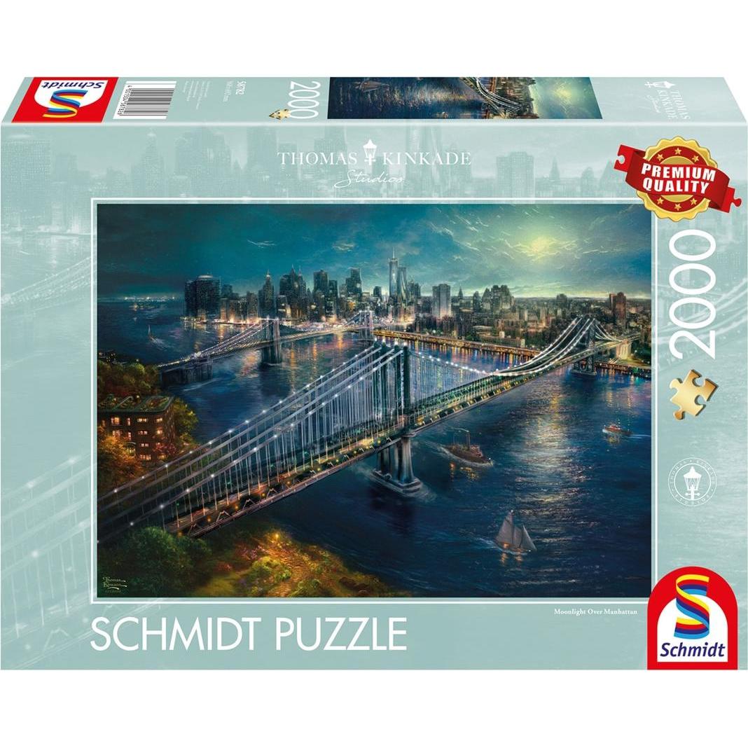 Schmidt Spiele Mond über Manhatten 2000 Teile (2000 Teile)