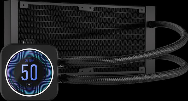 Actual product image Corsair CPC iCUE H100i ELITE LCD XT
