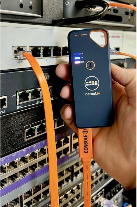 Actual product image Netool IO Netool.Io Remote RS232 console cable