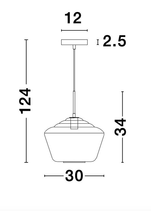 Produktbild Nova Luce Prisma (E27)