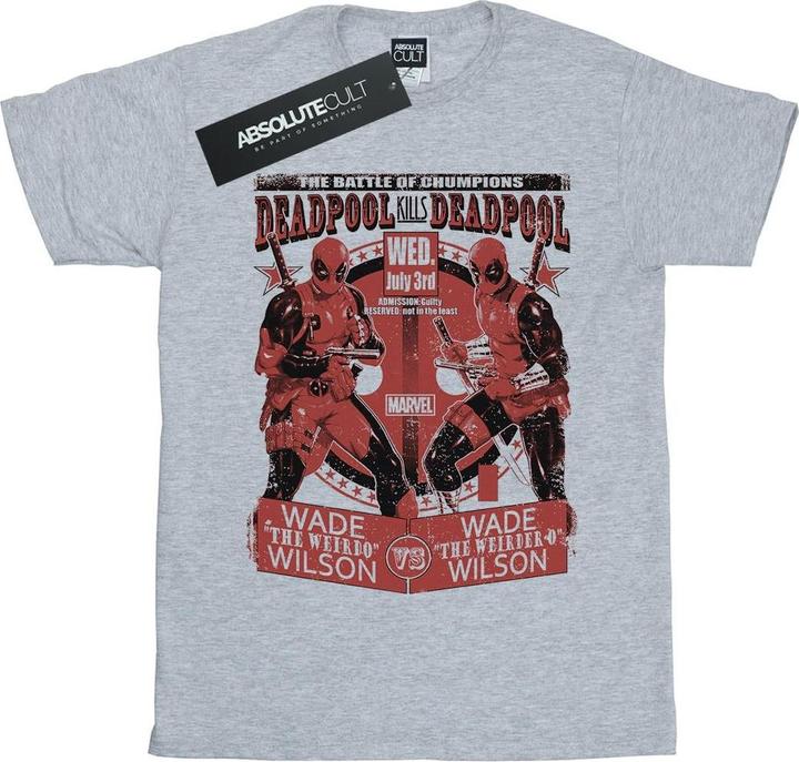 Actual product image Mens Deadpool Vs Deadpool T-Shirt (L)