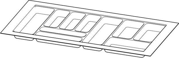 Productafbeelding Hettich OrgaTray 440 bestekbakken