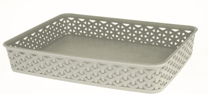 Actual product image Curver Rattan A4 Wicker Storage Tray