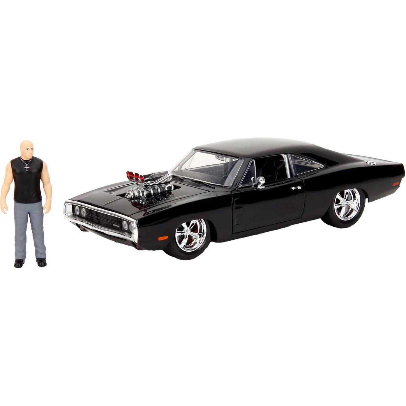 Jada Nero Dodge Charger Fast & Furious 1970 1:24