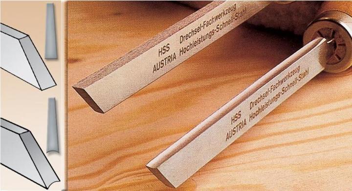 Actual product image Stubai Parting off tool, HSS, conical ground, 15 x 3 mm (3 mm)