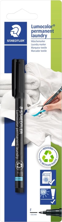 Staedtler Wäschemarker Lumocolor (Schwarz, 0.60 mm, 1 x)