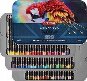 Actual product image Derwent Coloured pencils Chromaflow Professional 100 pieces (3.50 mm, 100 x)