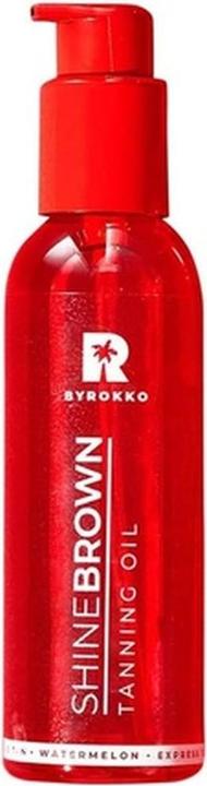 Byrokko Shine Brown Watermelon Tanning Accelerator Oil 145ml (Selbstbräunungsschaum, 145 ml)