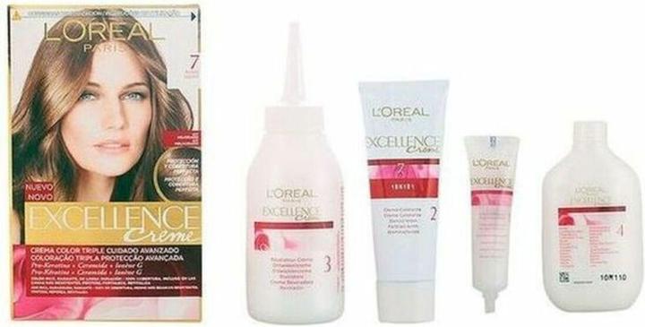 Produktbild L'Oréal Paris EXCELLENCE Creme tinte #7 rubio (Blond)