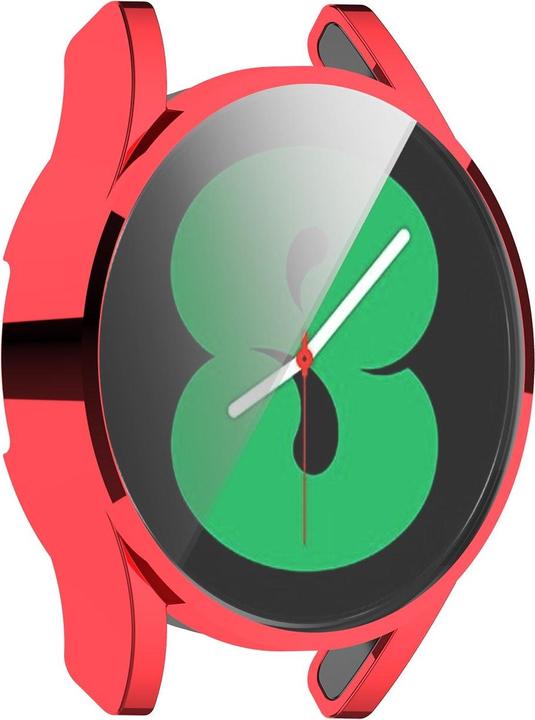 Produktbild Cover-Discount Galaxy Watch 4 40mm - Gummi Schutz Case rot
