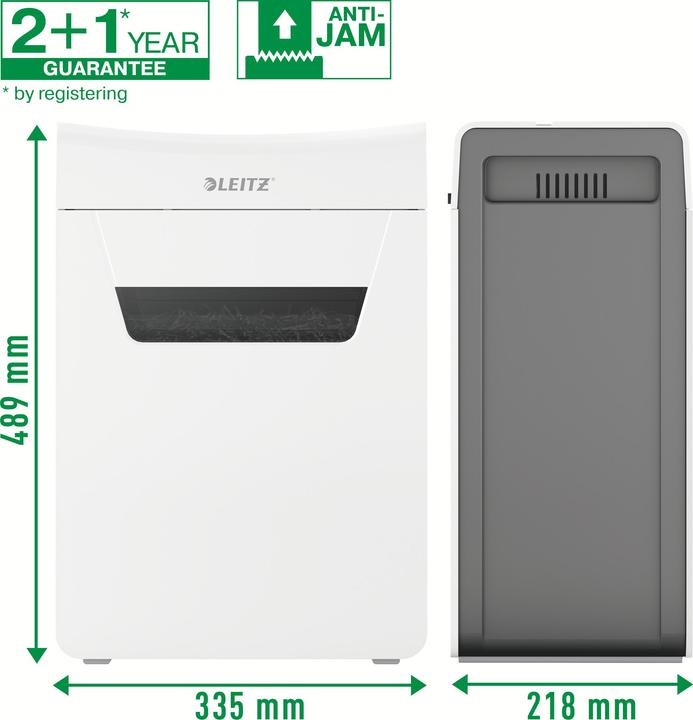 Actual product image Leitz IQ 6M PROTECT PREMIUM - Document shredder (Particle cut)