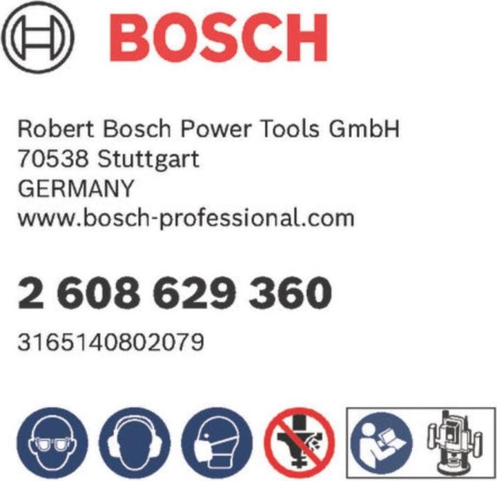 Produktbild Bosch Professional Zubehör Nutfräser Expert for Wood, Carbide, 8 mm, D1 12 mm, L 31,8 mm, G 63,8 mm