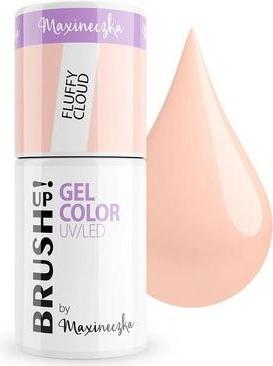 Produktbild NoName Brushup Gel Farbe Uv Led Hybrid Nagellack Fluffy Cloud 5g (Fluffy Cloud, UV-Gel Lack)