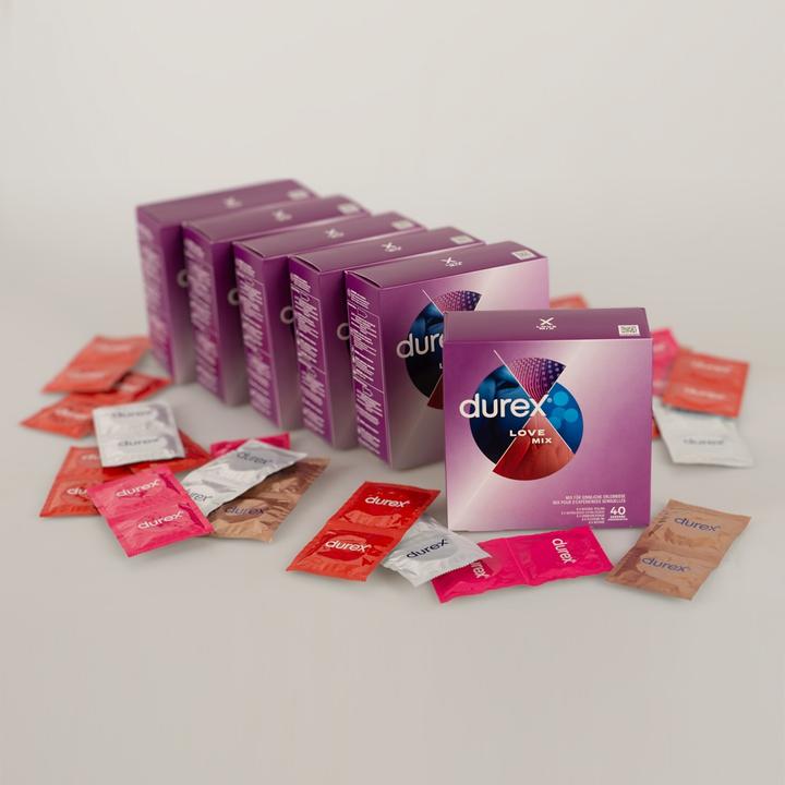 Produktbild Durex Love Mix 40er Vorteilspackung (240 Stk.)