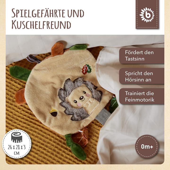 Image du produit Bieco Tissu en peluche à crépiter Hérisson Piksi (26 cm)