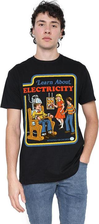 Produktbild Steven Rhodes Learn About Electricity TShirt (3XL)