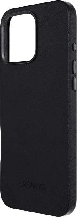 Produktbild Urbany's MagSafe Backcover aus veganem Leder Schwarz (Apple iPhone 17 Pro Max)