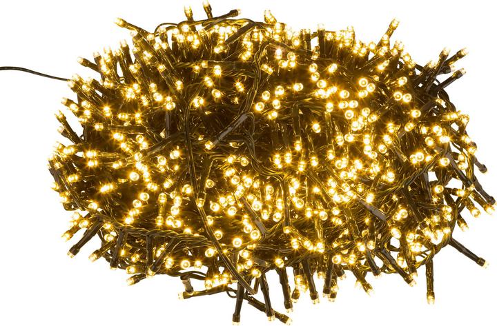 Produktbild Idena LED Cluster Lichterkette warmweiss 28m 1152er Aussen (28 m)