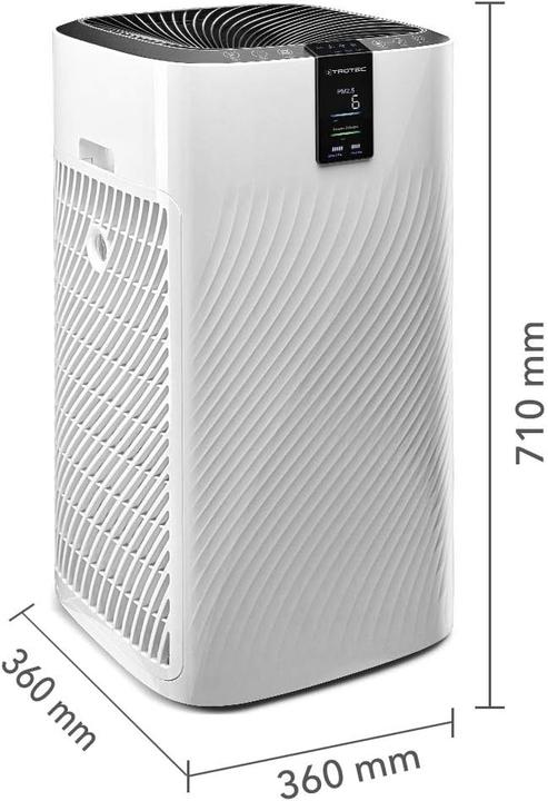 Actual product image Trotec Luftreiniger AirgoClean 250 E mit HEPA-Filter (88 m²)